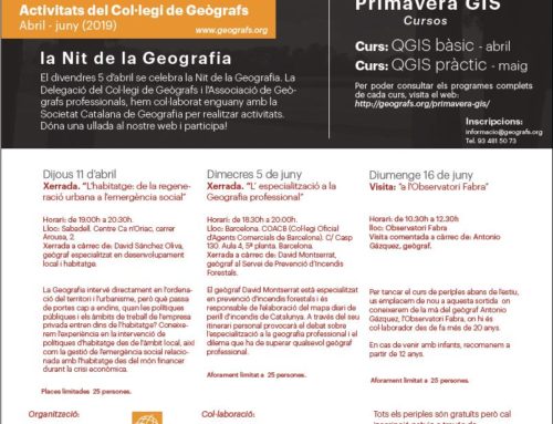 Periples del 2n trimestre de 2019
