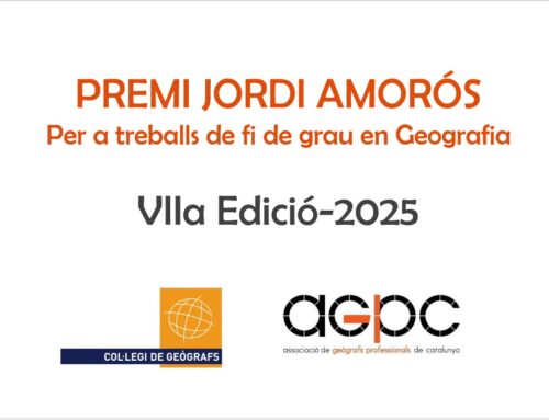 VII Edició Premi Jordi Amorós. Termini fins el 30 de novembre.