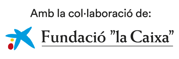 logotip amb col·laboració Fundació la Caixa